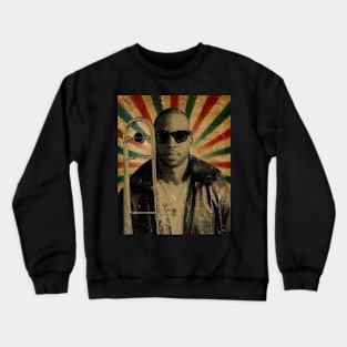 Troy Andrews - Photo Vintage Retro Look Fan Design Crewneck Sweatshirt